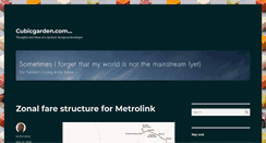 Desktop Screenshot of cubicgarden.com